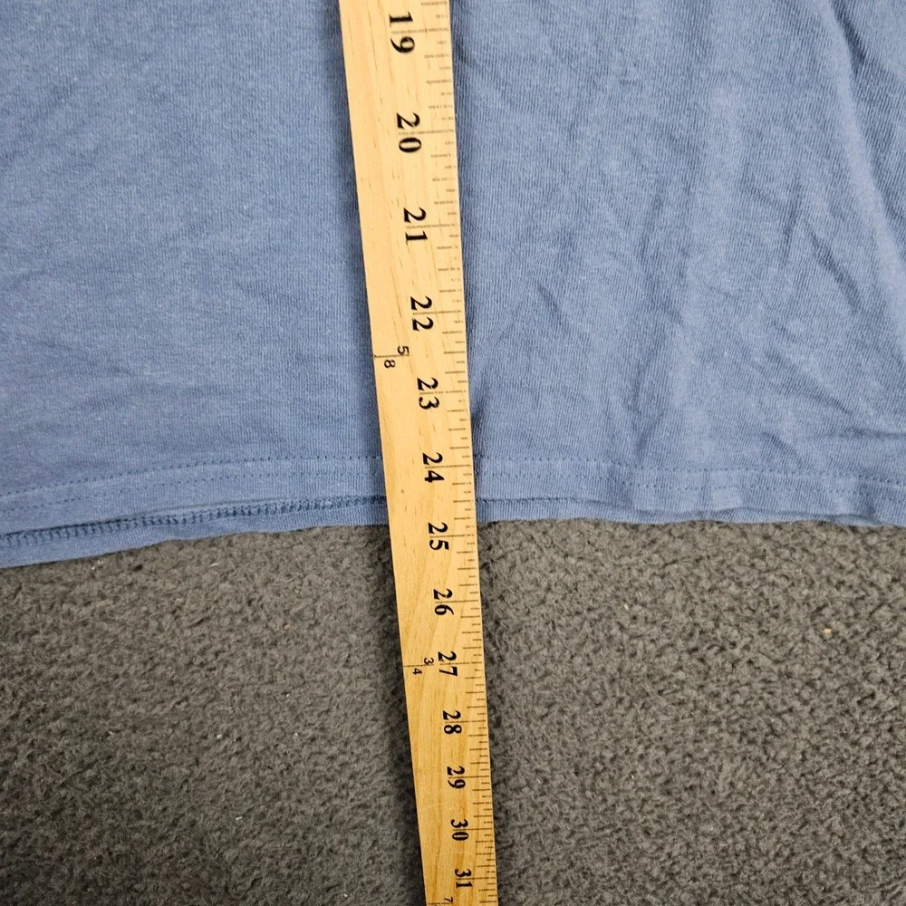 Hansen‎ Surfboards Mens Graphic T-Shirt Blue Size Medium Encinitas California